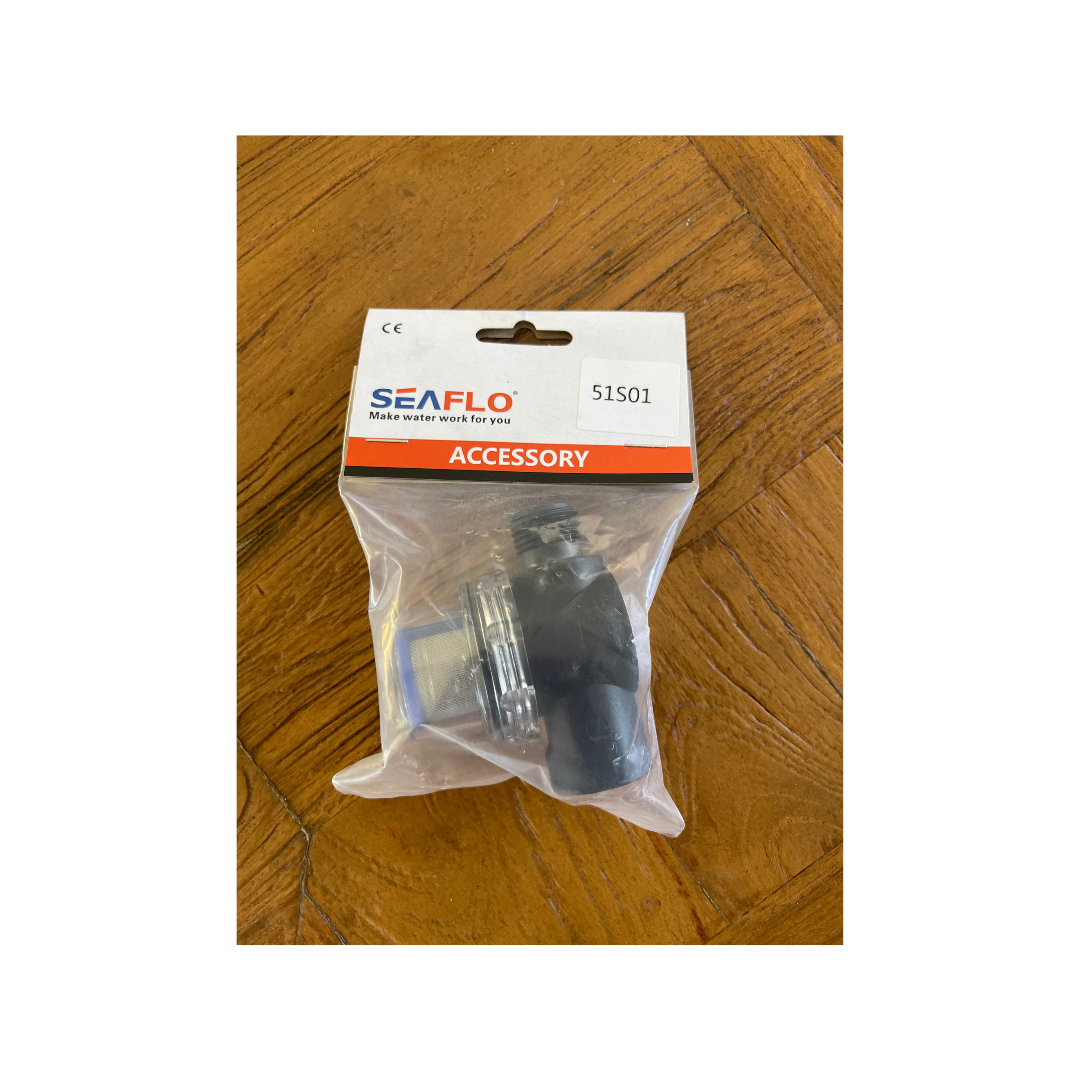 SeaFlo pump suction strainer