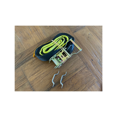 Tank ratchet strap and bracket kit