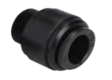 QC 12mm x 1/2" M Cap BSP fitting