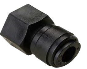 QC 12mm x 1/2" F fitting